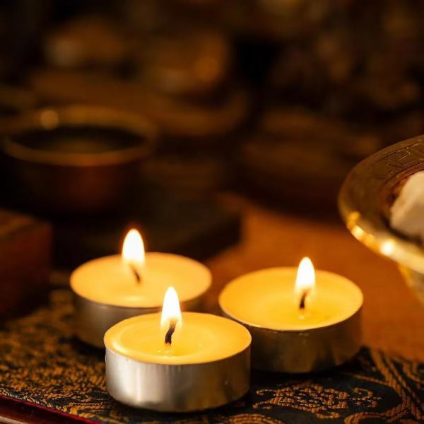 Offering lamps for blessings 🙏 Nurturing love and compassion 💗 - Image 2