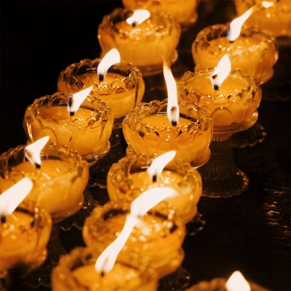 Offering lamps for blessings 🙏 Nurturing love and compassion 💗 - Image 5