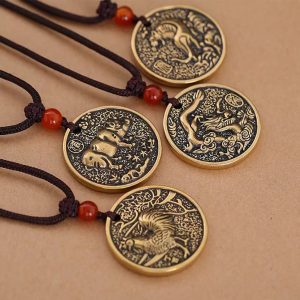 Chinese Zodiac Guardian Pendant: Ancient Eastern Ritual-Enhanced Symbolic Talisman